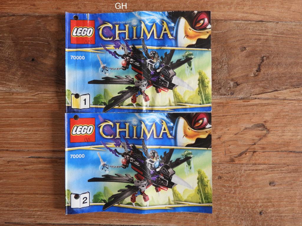 Lego 70000 Razcal's Glider, Compleet, Gebruikt, Overige thema's, Lego