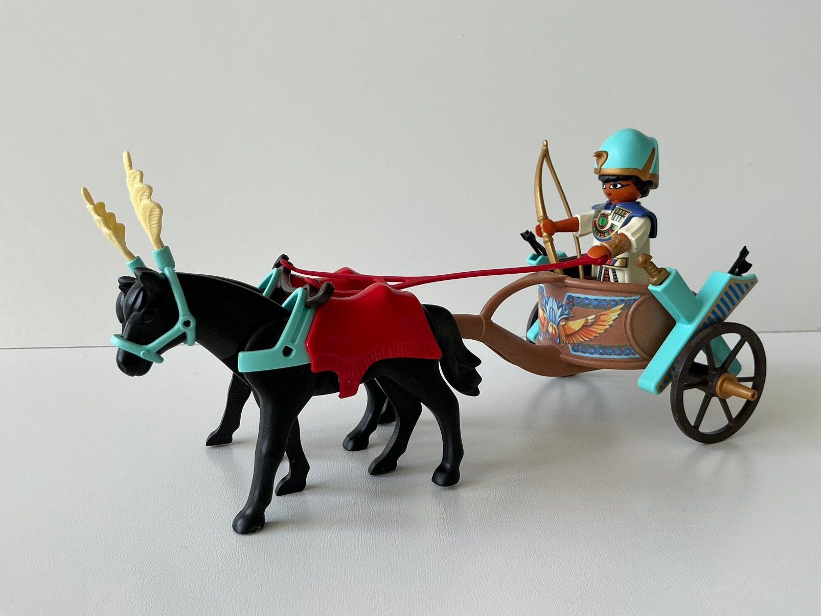 Playmobil 4244 Egyptische strijdwagen, Ophalen of Verzenden, Gebruikt, Complete set