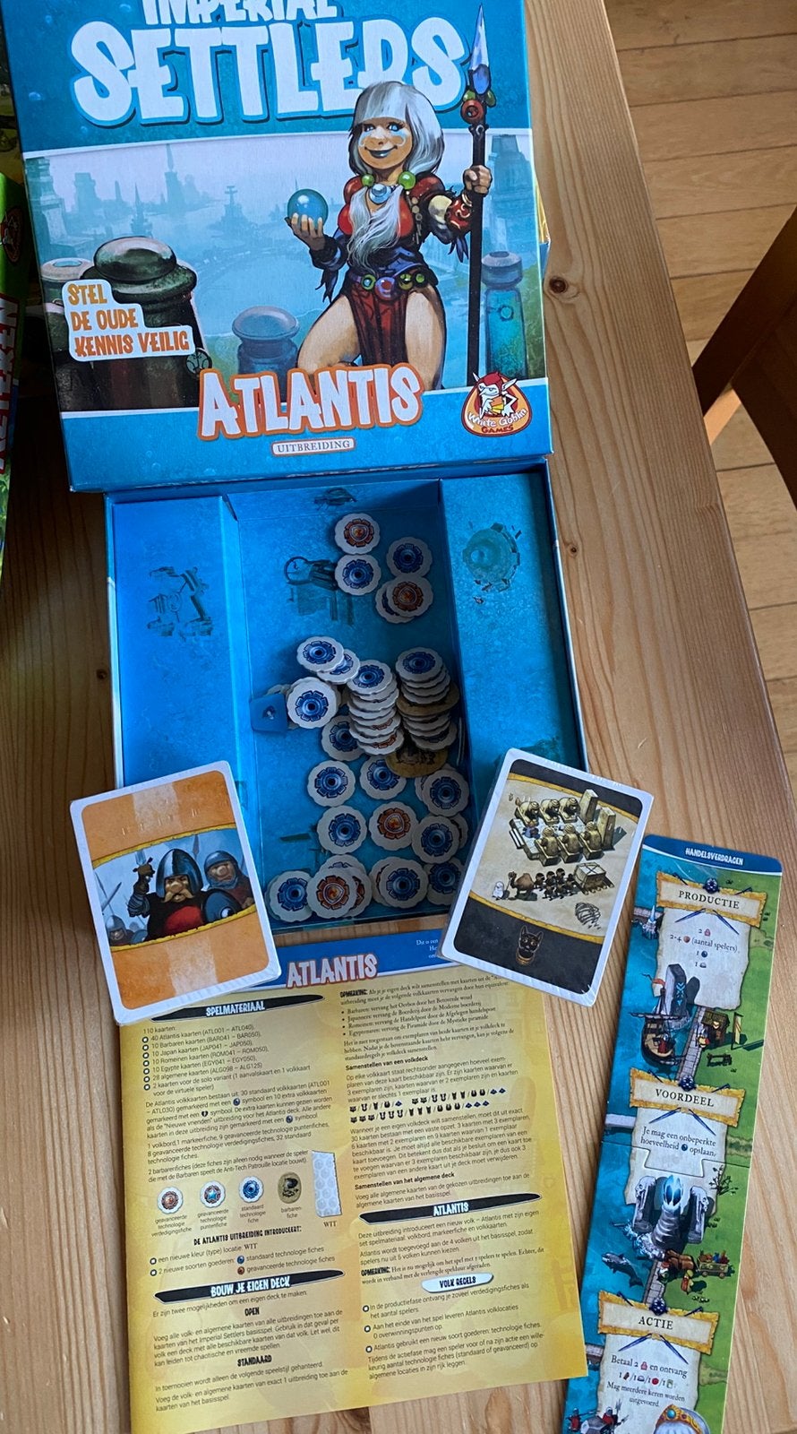 Imperial Settlers uitbreiding Atlantis NL, Hobby en Vrije tijd, Gezelschapsspellen | Bordspellen, Verzenden, Nieuw