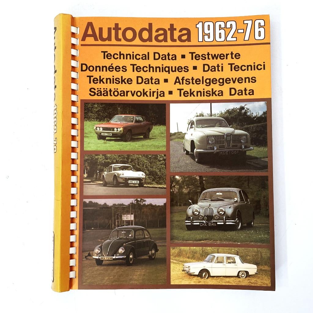 Autodata 1962-76, Verzenden