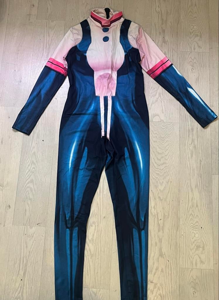 Uraraka Hero Suit Bodysuit, Hobby en Vrije tijd, Kostuums, Theaterbenodigdheden en LARP, Ophalen of Verzenden, Nieuw, Pak of Jurk