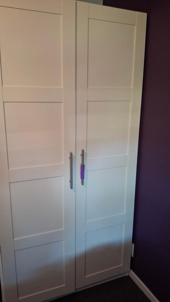 IKEA Pax Bergsbo kastdeuren 50x195 cm (2 stuks), Ophalen, Overige materialen, Gebruikt, 50 tot 100 cm