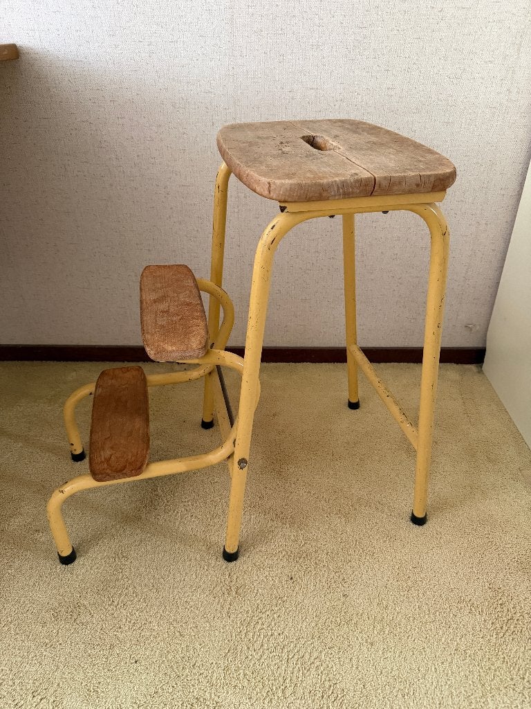 Vintage keukentrapje / opstapje - jaren 50 / 60, Ophalen, Huis en Inrichting