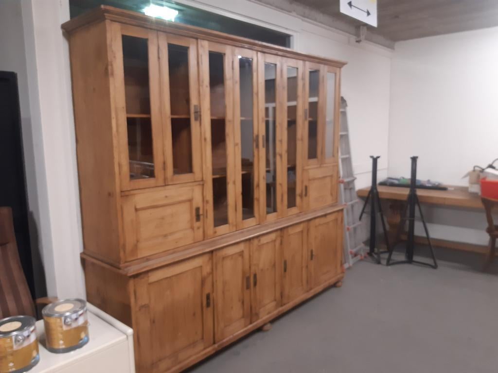 Landelijke kast buffetkast apothekerskast oud grenen, Huis en Inrichting, Ophalen, Info@tommysmit.nl, 200 cm of meer, 7008AR