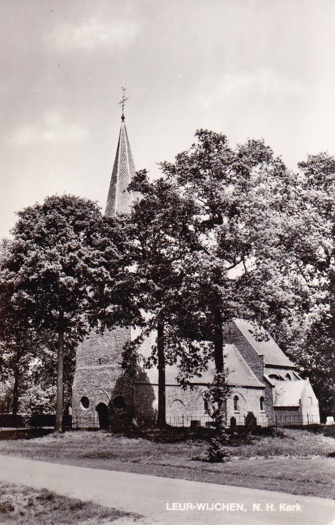 00456 Leur Wijchen - N.H. kerk - 1974, Verzenden, 1960 tot 1980, Ongelopen, Gelderland