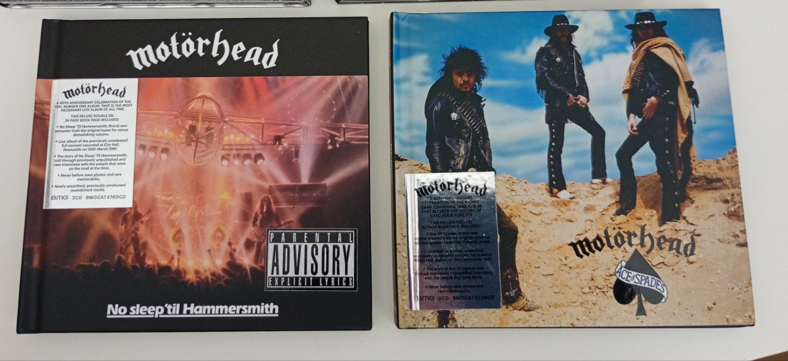Motorhead - 40th Anniversary CD's, Bonusmateriaal, Ophalen of Verzenden, Zo goed als nieuw, Hardrock