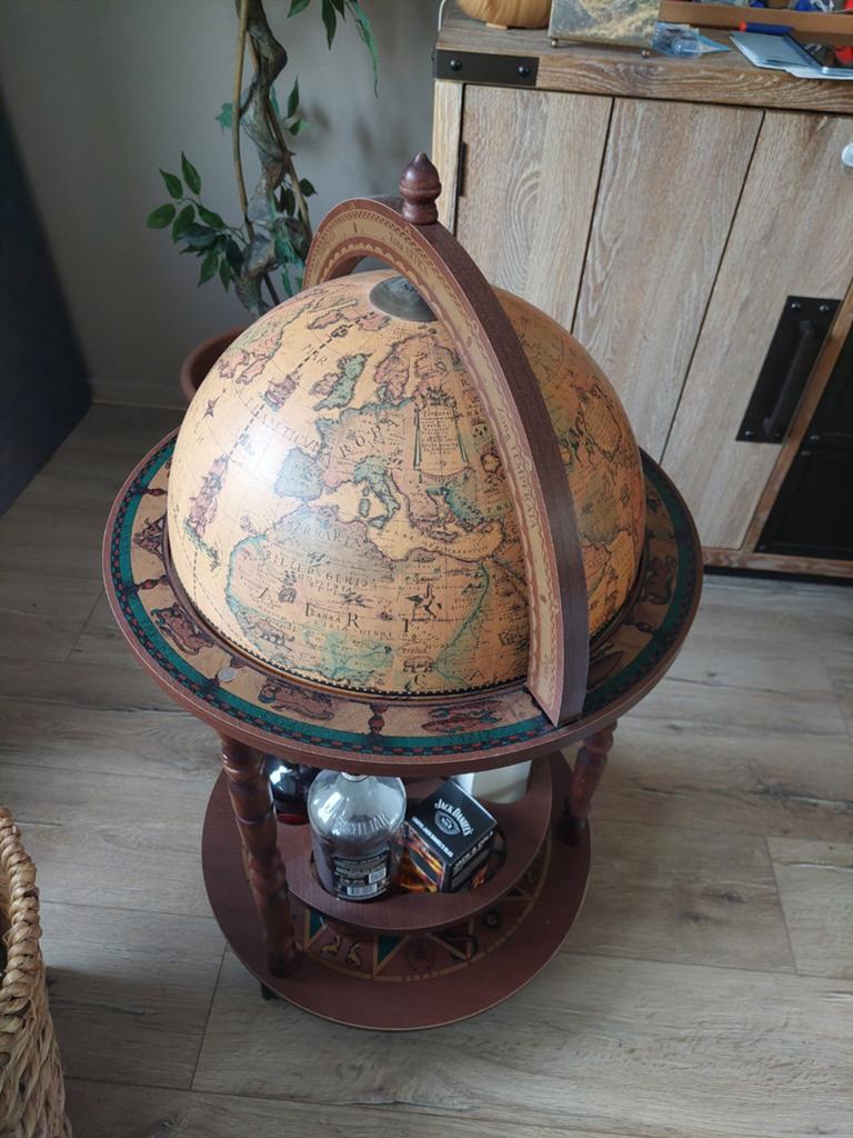Elegante ZOFFOLI barglobe., Ophalen, Gebruikt, Meerkleurig, Overige materialen