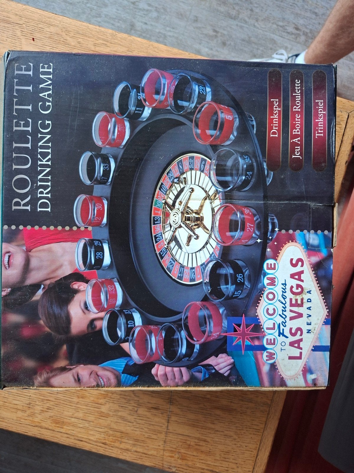Roulette Drankspel - Compleet met Glaasjes, Vijf spelers of meer, Ophalen of Verzenden, Gebruikt