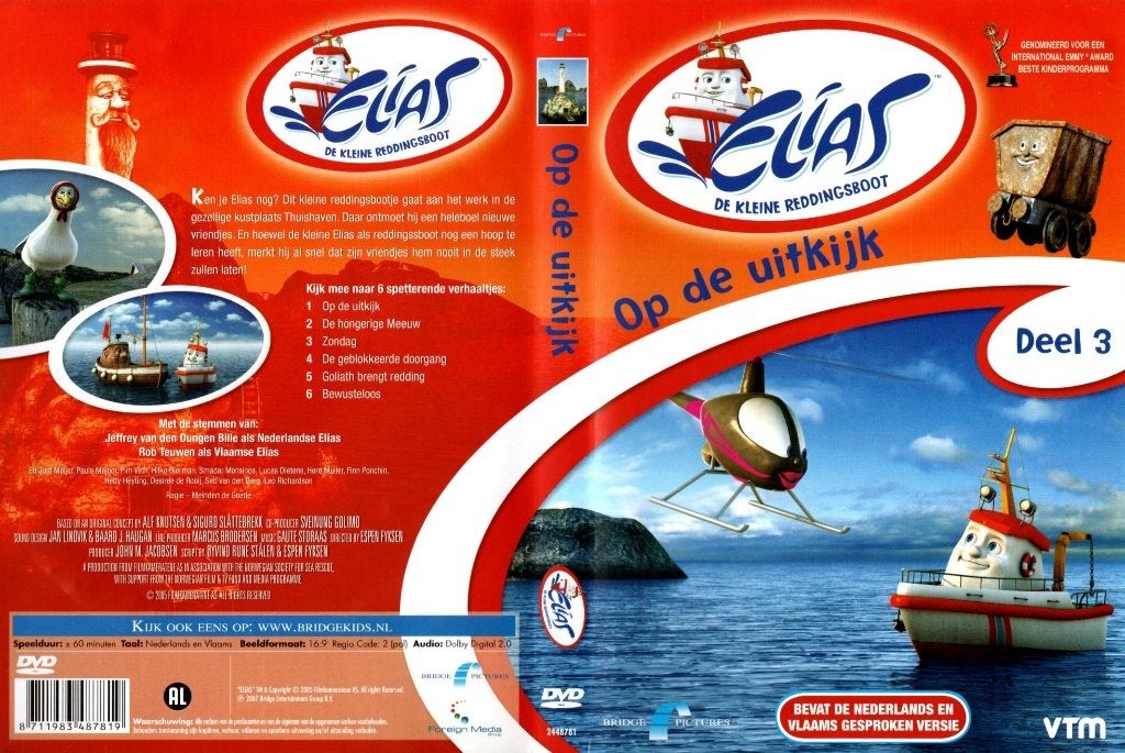 Elias de kleine reddingsboot, op de uitkijk, deel 3, Alle leeftijden, Ophalen of Verzenden, Zo goed als nieuw