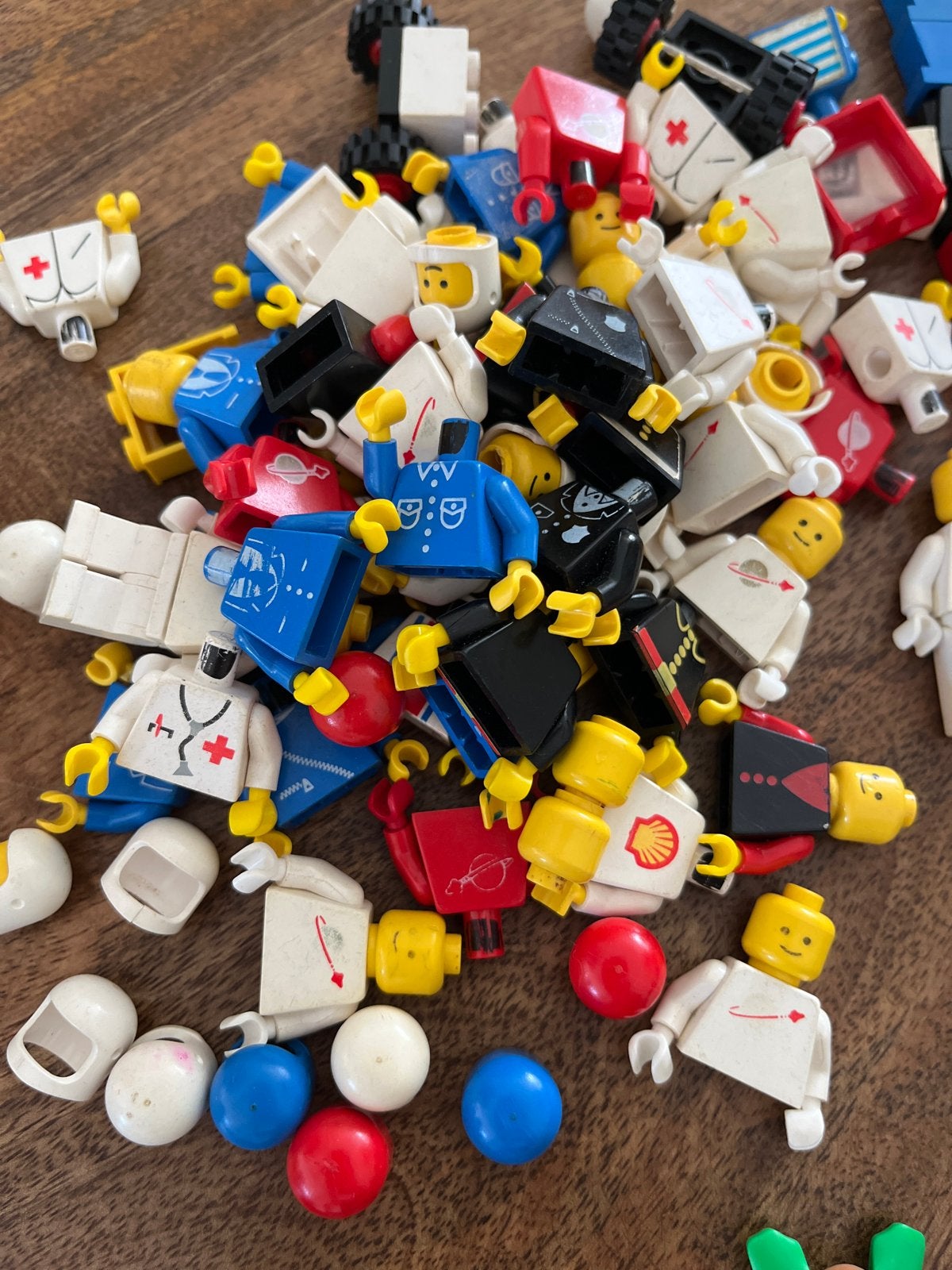 Vintage LEGO poppetjes jaren '80 - Voor de liefhebber!, Ophalen of Verzenden, Gebruikt