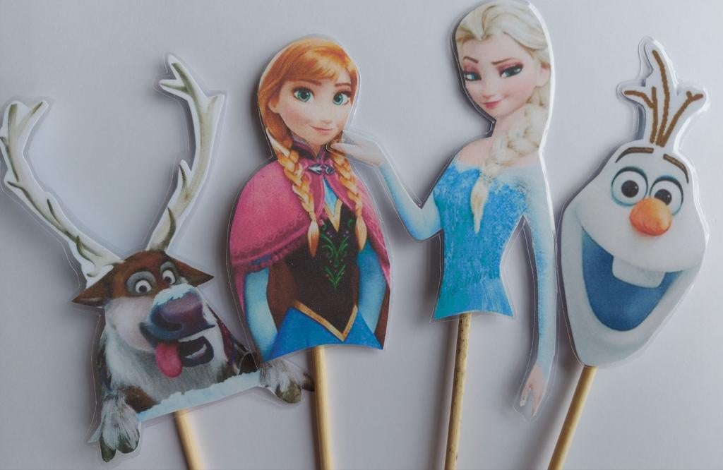Frozen traktatie prikker, Ophalen of Verzenden, Nieuw, Versiering, Verjaardag