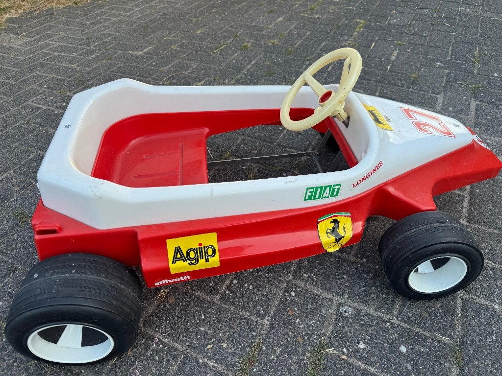 formule 1 trapauto ferrari  van biemme, Antiek en Kunst, Ophalen of Verzenden
