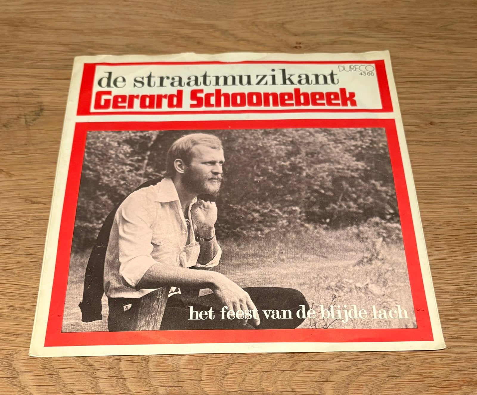Gerard schoonebeek  straatmuzikant, Ophalen, Zo goed als nieuw, Overige formaten, Levenslied of Smartlap