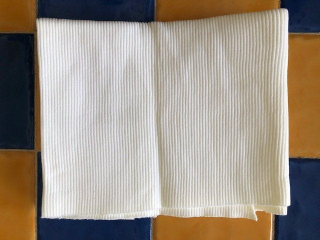 Stretch stof (zwangerschap) 30 x 45 cm., Overige kleuren, 120 cm of meer, Nieuw, Ophalen of Verzenden