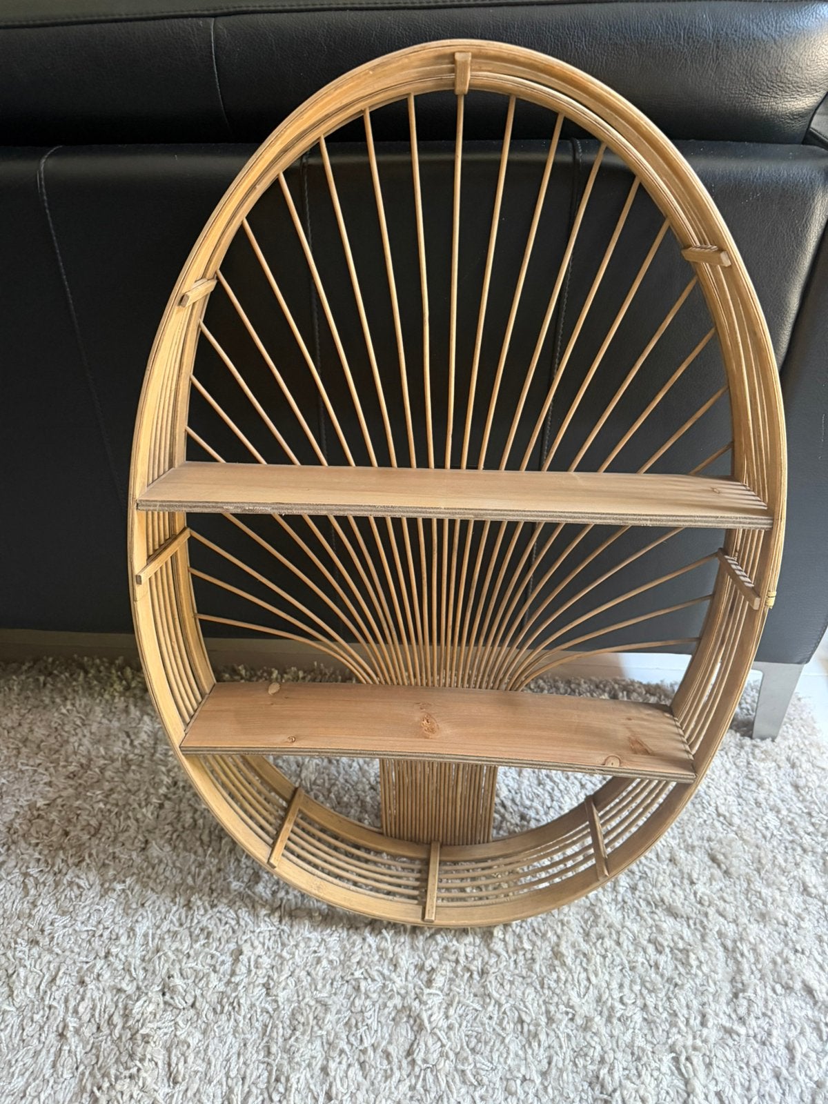 Kidsdepot Messa rotan wandrek ovaal, Huis en Inrichting, Woonaccessoires | Wandplanken en Boekenplanken, Ophalen, Zo goed als nieuw