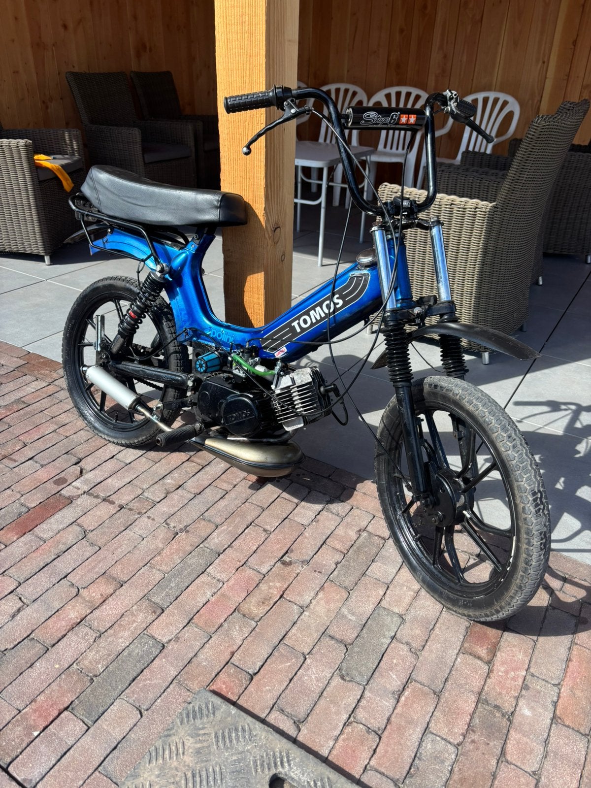 Cross tomos 65cc, Fietsen en Brommers, Ophalen of Verzenden, Zo goed als nieuw, Standard