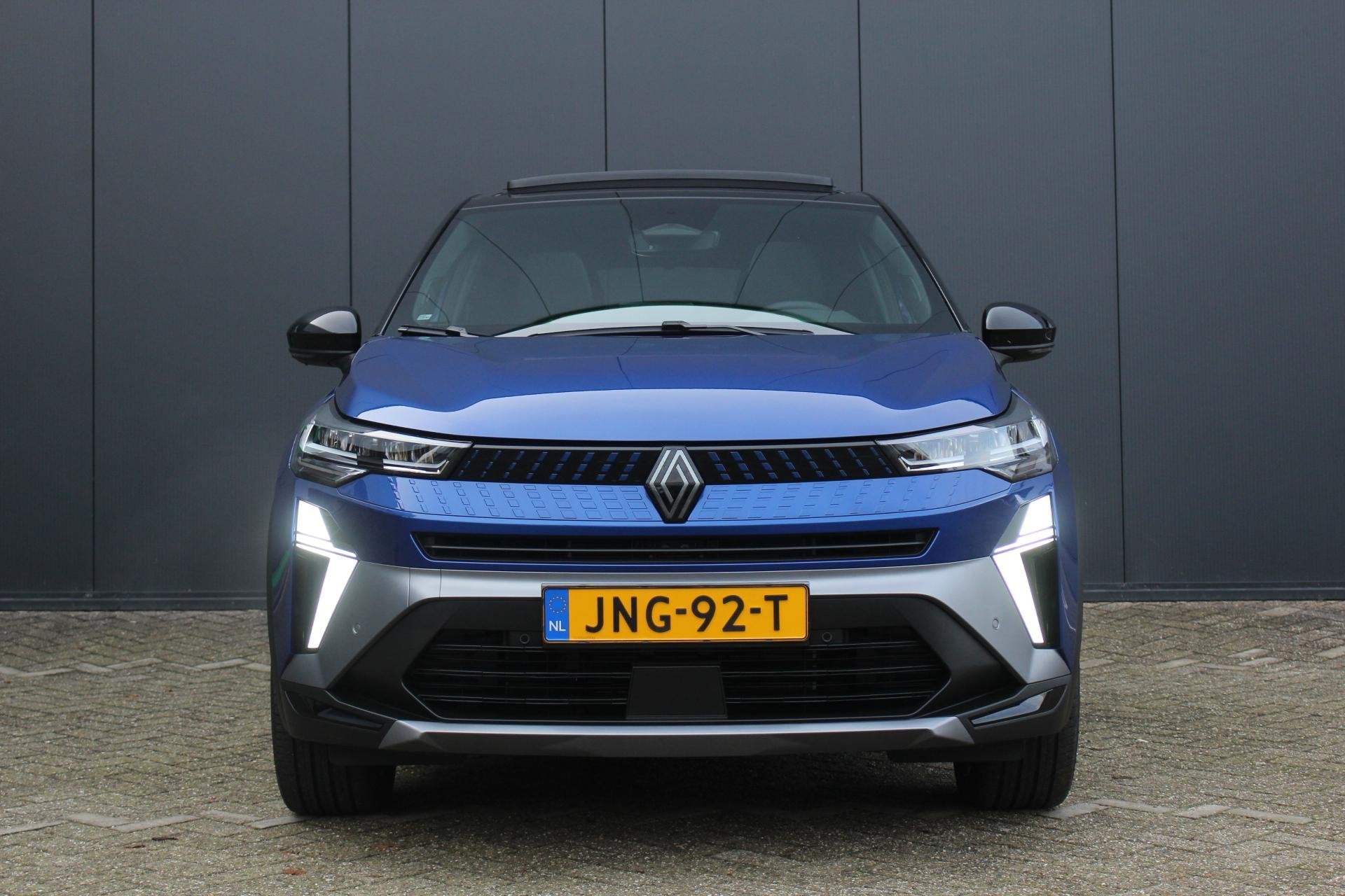 Renault Captur 1.8 E-Tech full hybrid 160Pk esprit Alpine |, Auto's, 1789 cc, 4 cilinders, Blauw, 23 km/l