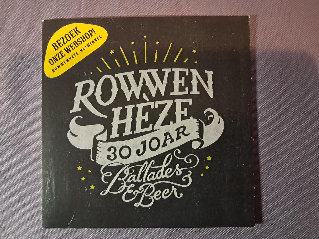 cd. single. rowwen heze. ballades & beer., Ophalen of Verzenden, Gebruikt