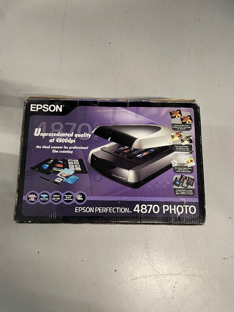Epson 4870 photoscanner, Ophalen, Gebruikt, GDDR6