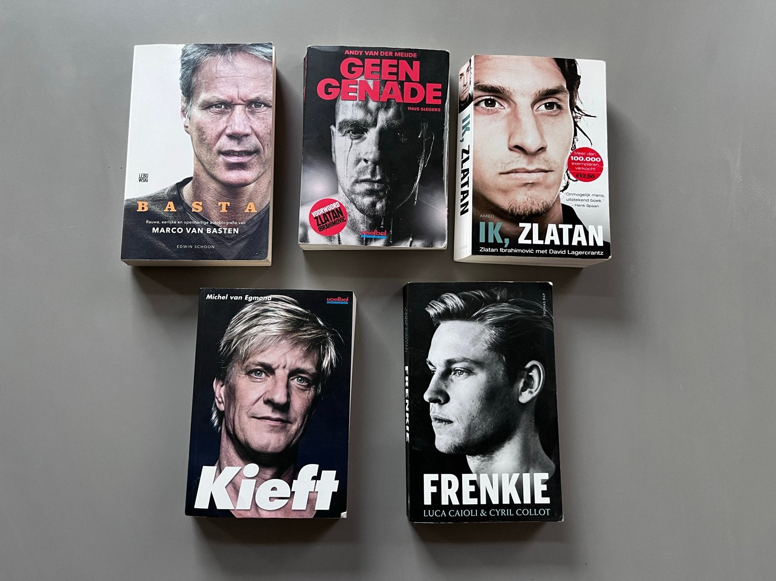 Voetbalbiografieën: Kieft, Basta, Geen Genade, Frenkie, Ik,, Ophalen of Verzenden, Gelezen, Nederland