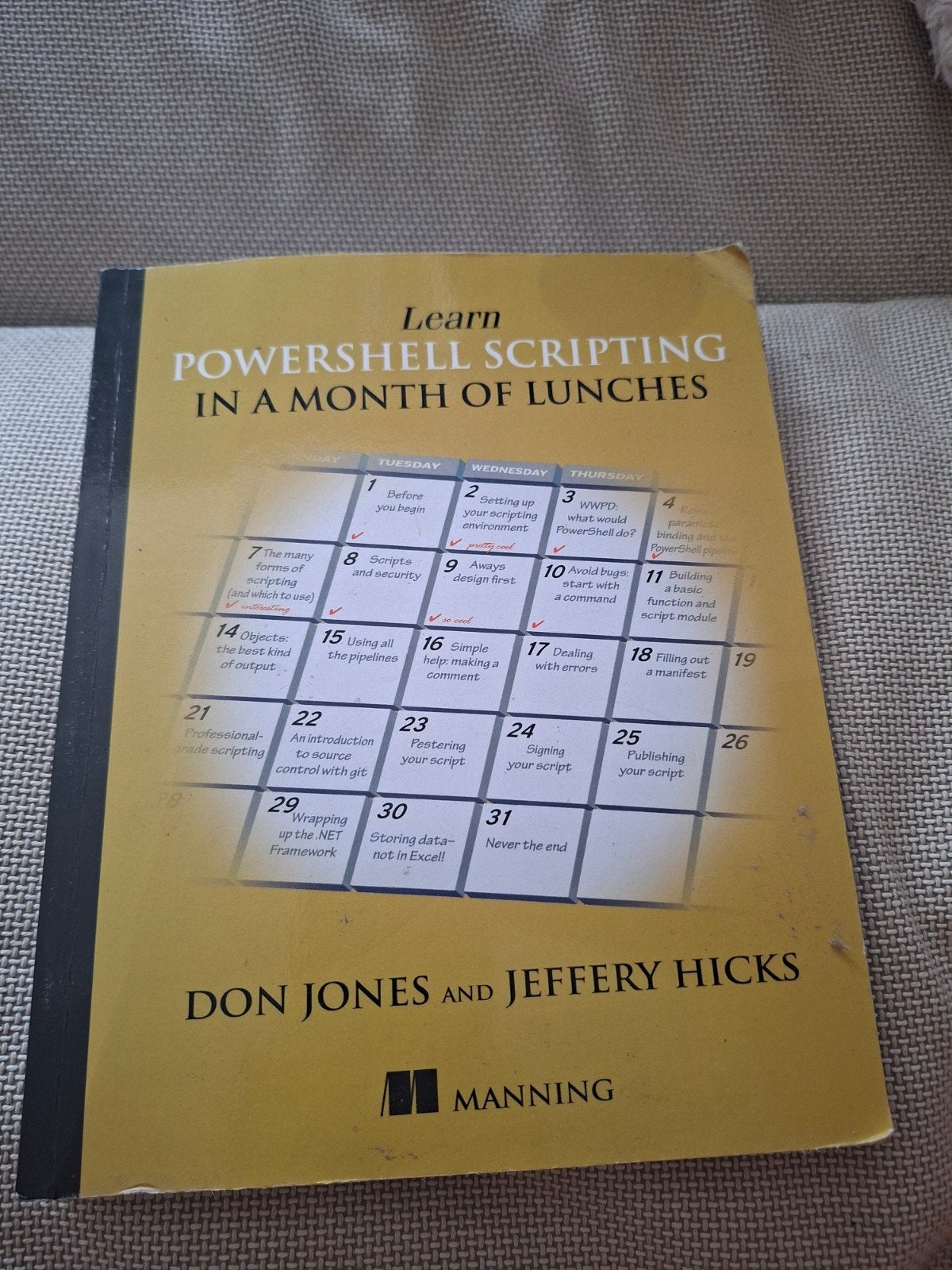 Learn PowerShell Scripting in a Month of Lunches, Boeken, Ophalen of Verzenden, Gelezen, Programmeertaal of Theorie, Don Jones en Jeffery Hicks