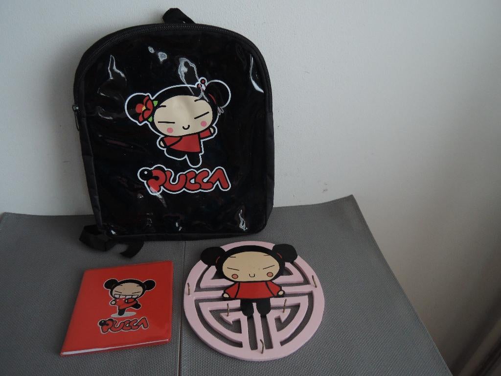 Nieuw zwart lak PUCCA rugtasje, notitieboekje, sleutelrekje, Ophalen of Verzenden, Nieuw, Zwart, Overige typen