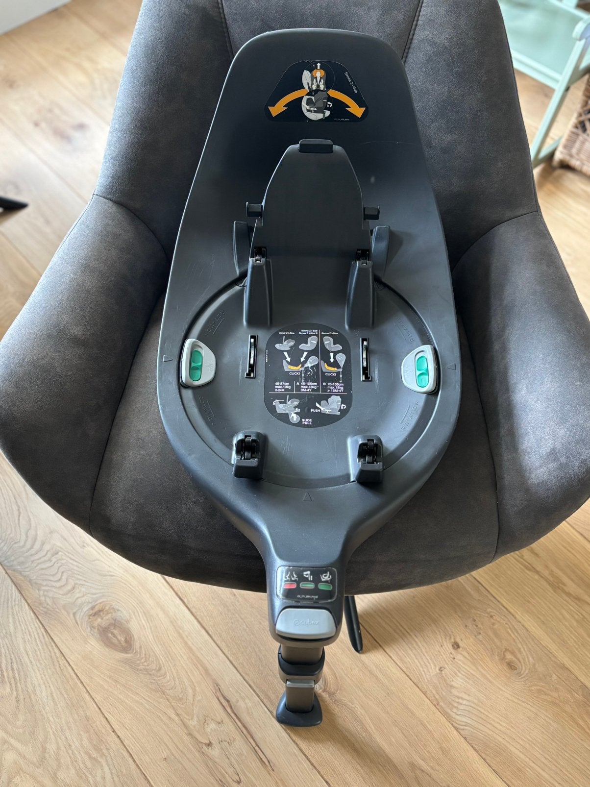 Cybex Base Z | 360° Isofix | Zo goed als nieuw, Zo goed als nieuw, Isofix, 0 t/m 13 kg, Ophalen