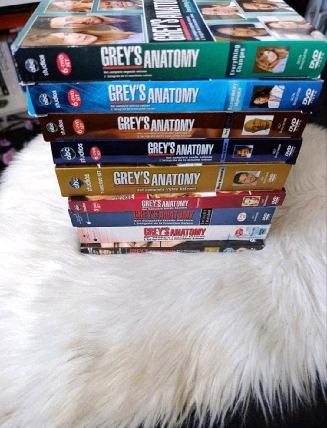 Grey's Anatomy DVD Boxsets - Seizoen 1 t/m 9, Cd's en Dvd's, Dvd's | Tv en Series, Engels, Seizoen 3, Ophalen of Verzenden, Zo goed als nieuw