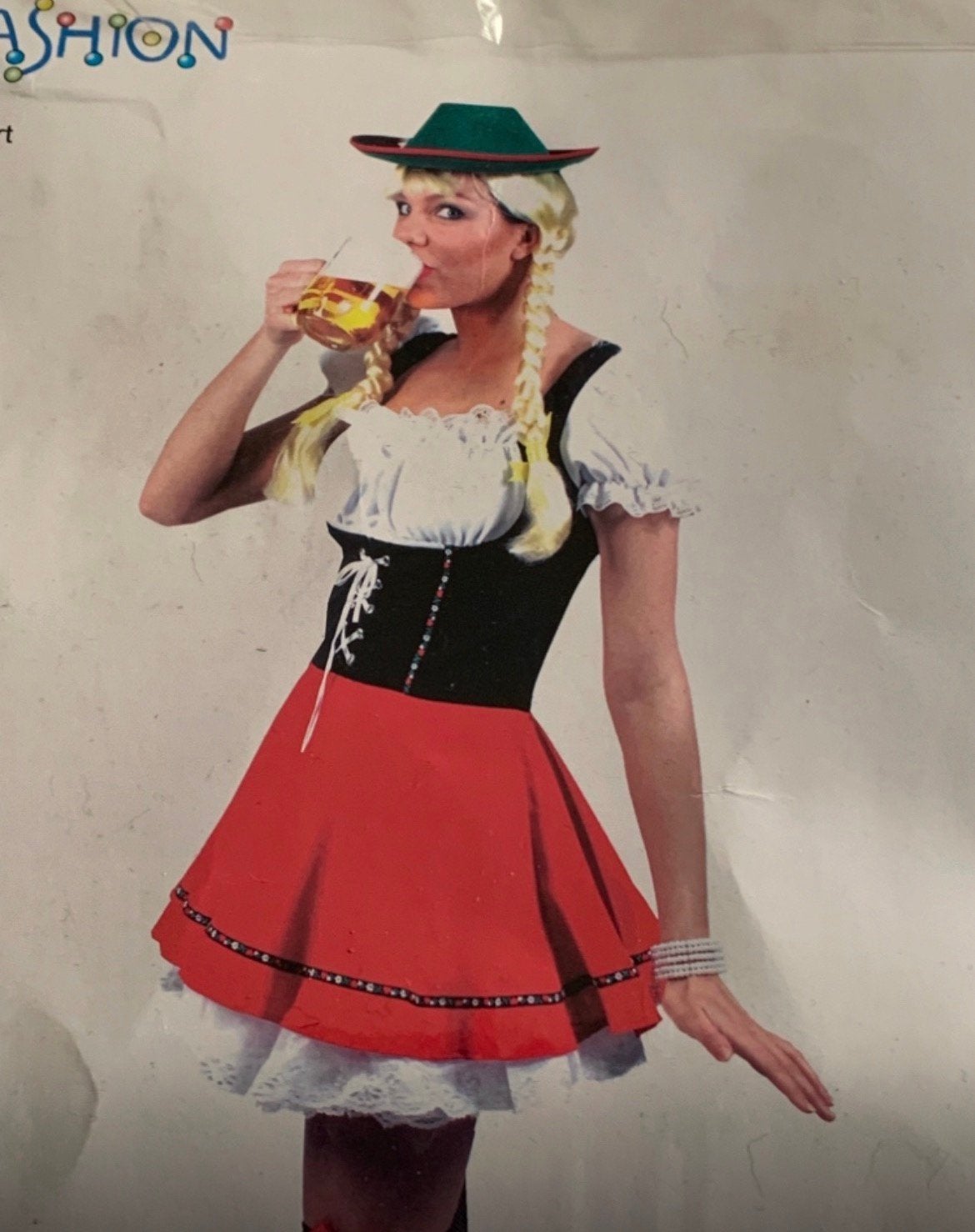 Mooie oktoberfest jurkje. Maat M, Maat 38/40 (M), Carnaval, Ophalen of Verzenden, Zo goed als nieuw