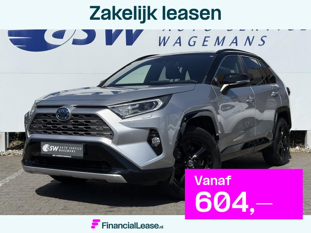Toyota RAV4 2.5 Hybrid AWD Bi-Tone | ACC | Leder | Camera |, Automaat, USB, 4 cilinders, Leder