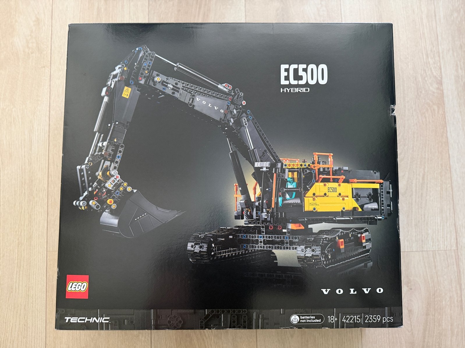 LEGO Technic 42215 Volvo EC500 Hybride Graafmachine, Ophalen, Lego, Zo goed als nieuw, Technic