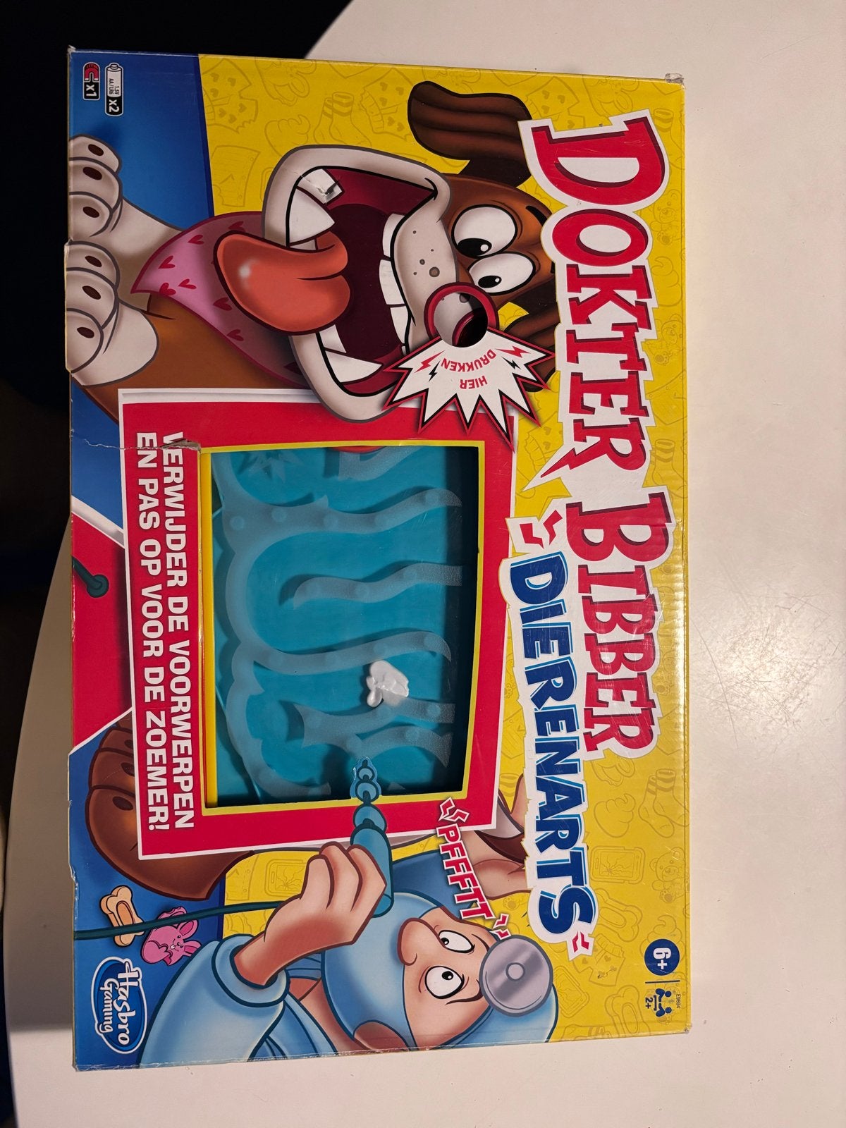 Dokter Bibber Dierenarts spel - Hasbro, Ophalen of Verzenden, Gebruikt, Jongen of Meisje