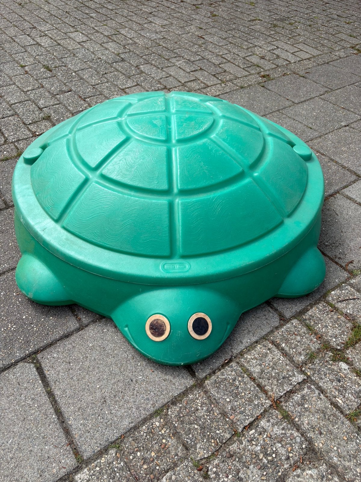 Groene zandbak/zwembad gratis, Ophalen, Gebruikt