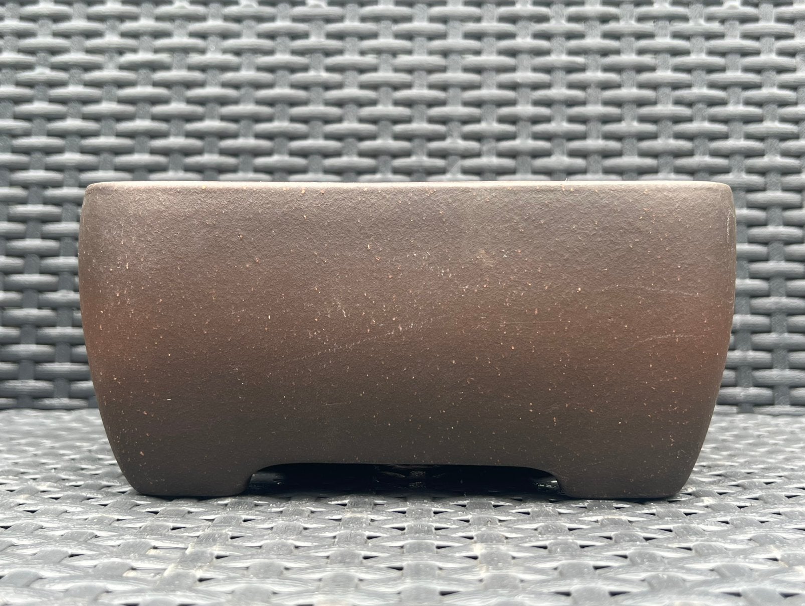 Bonsai pot handgemaakt Shunzaido 21,2x21x9,3, Tuin en Terras, Vierkant, Nieuw, Ophalen of Verzenden, Aardewerk