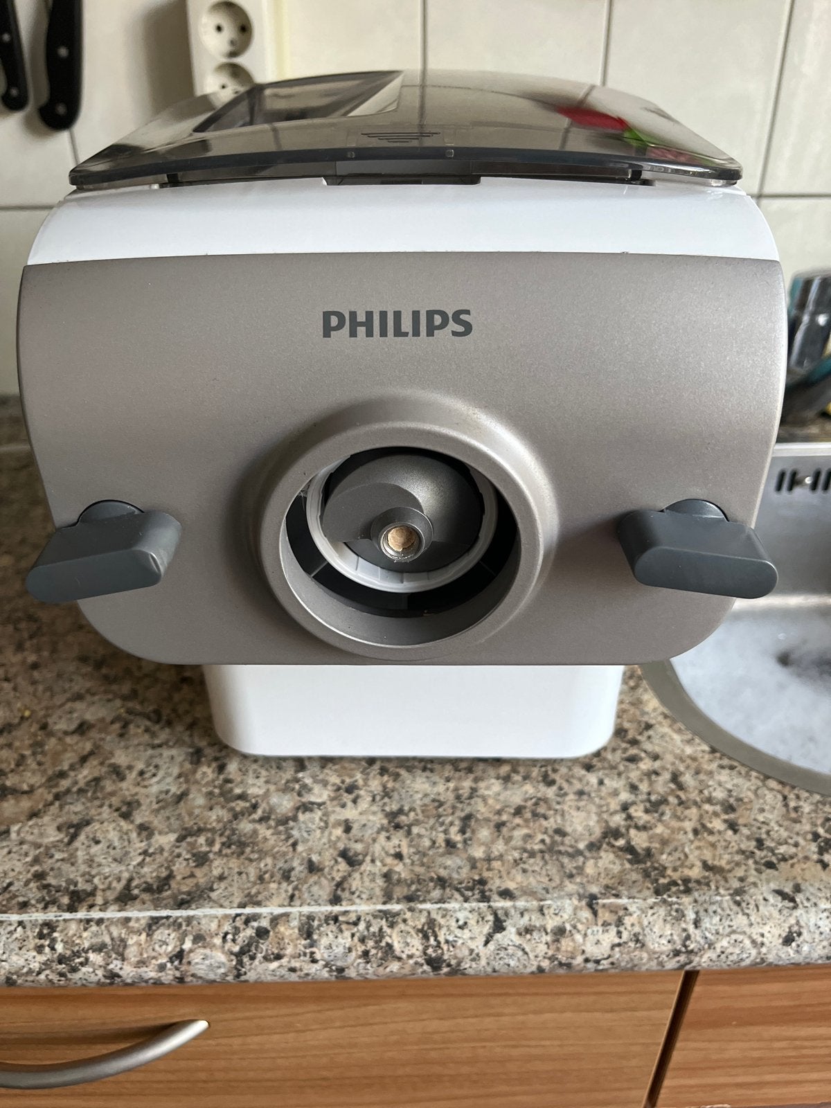 Philips Noodle Maker HR2355/12 - Zo goed als nieuw, Huis en Inrichting, Pastamachine, Ophalen of Verzenden, Zo goed als nieuw