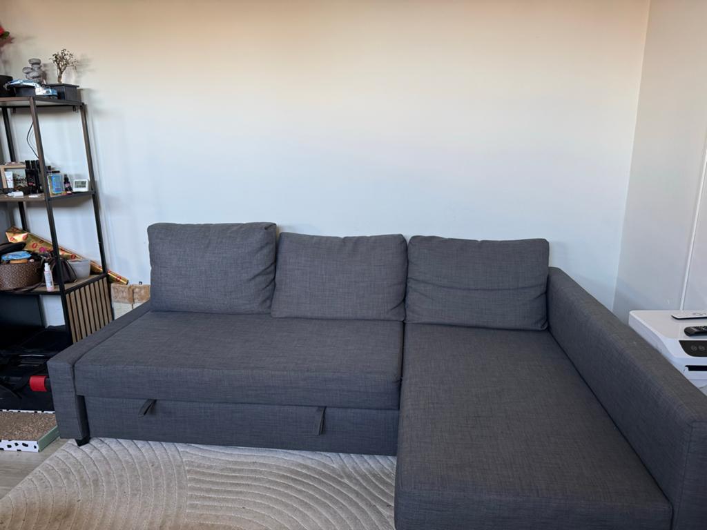 Ikea FRIHETEN slaaphoekbank met opberger, Ophalen, Gebruikt, Hoekbank