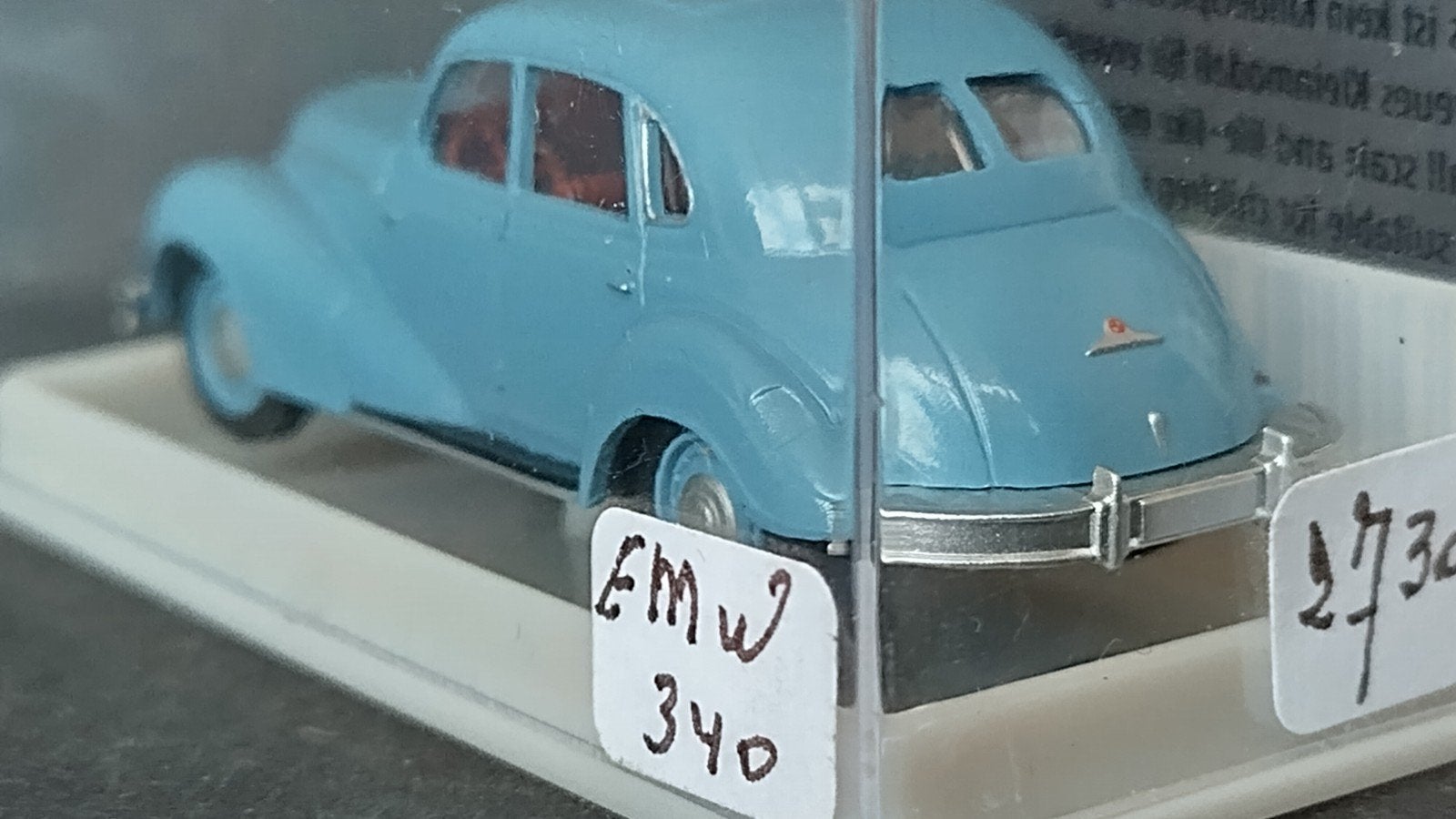 EMW 340 Blauw 1:87 Brekina Pol, Auto, Verzenden, ., Nieuw