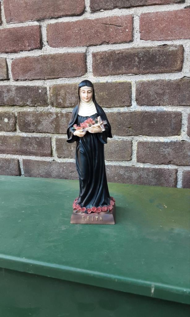 Heilige Rita Beeldje - 20 cm - Nieuw in Doos, Antiek en Kunst, Ophalen of Verzenden