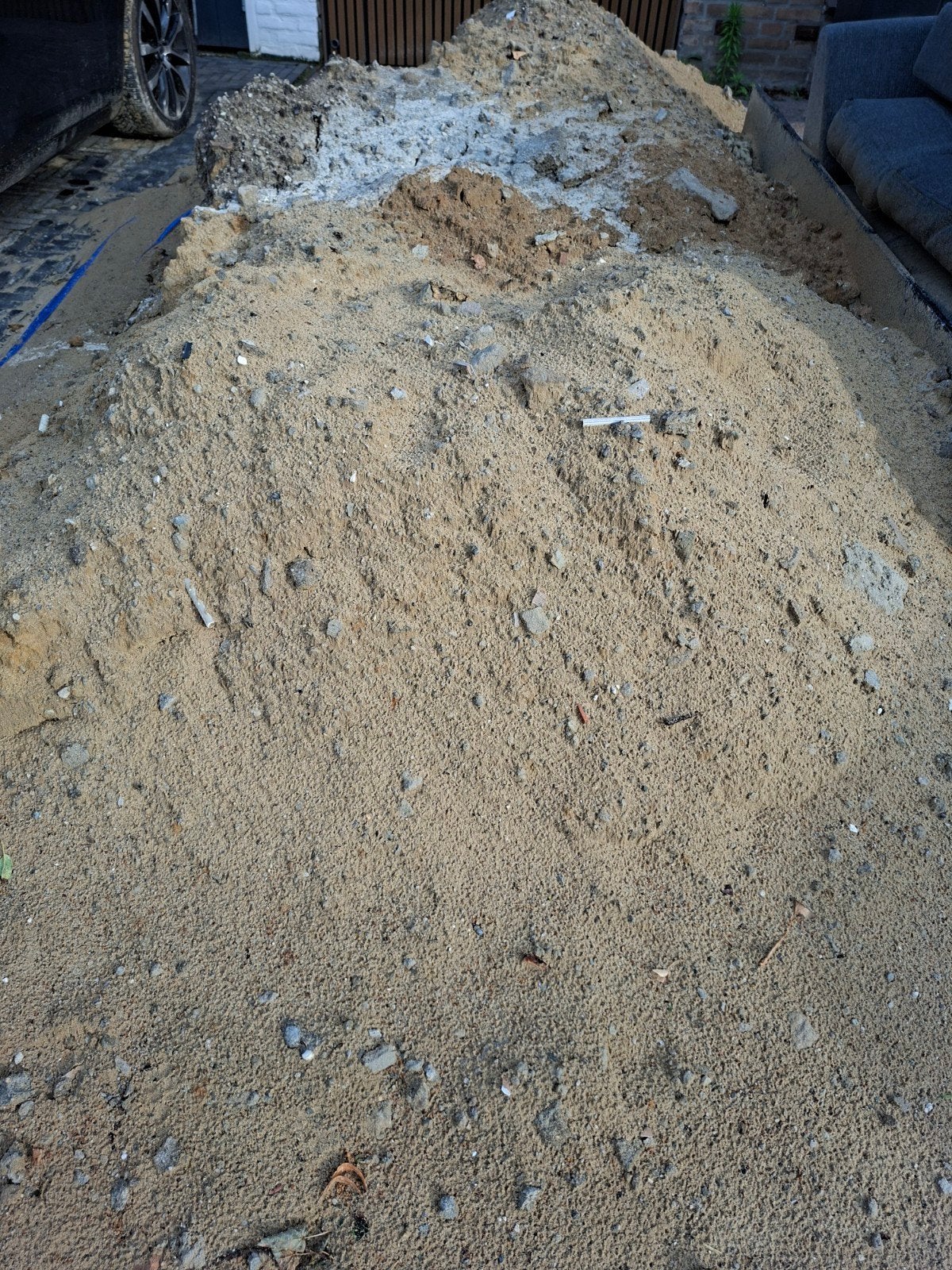 Geel zand Je krijgt er vandaag geld bij, Tuin en Terras, Zand, Ophalen of Verzenden, Ophoogzand