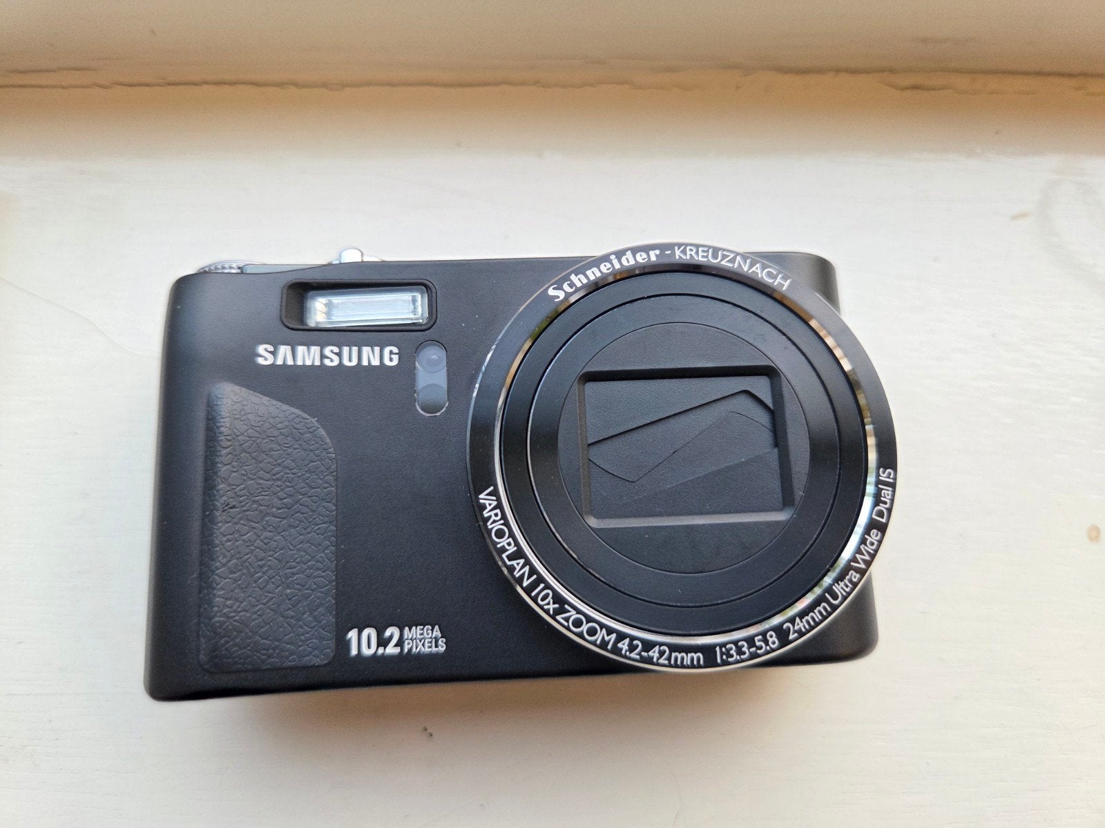 Samsung Compactcamera WB500  10.2 MP met 10x optische zoom, Ingebouwde flitser, Gebruikt, Ophalen of Verzenden, Compactcamera