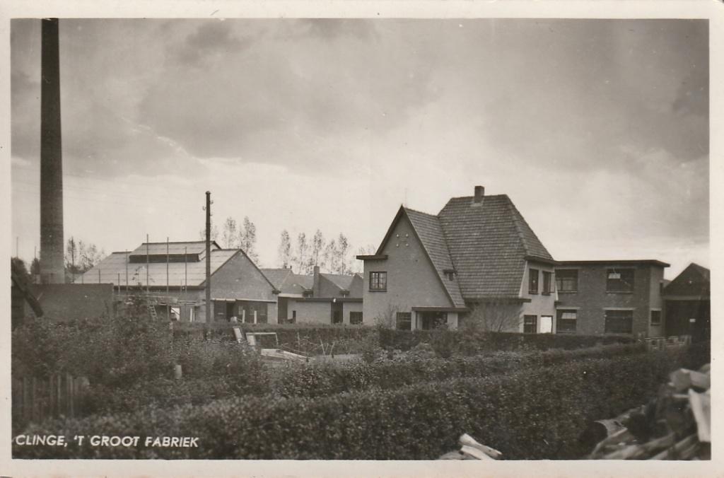 Clinge ,t Groot Fabriek, Ophalen of Verzenden, 1920 tot 1940, Ongelopen, Zuid-Holland
