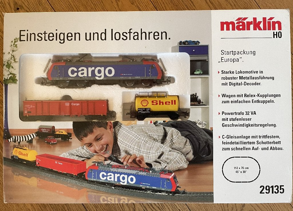 Marklin treinen H0 29135, Hobby en Vrije tijd, Modeltreinen | H0, Wisselstroom, Treinset, Ophalen of Verzenden, Zo goed als nieuw