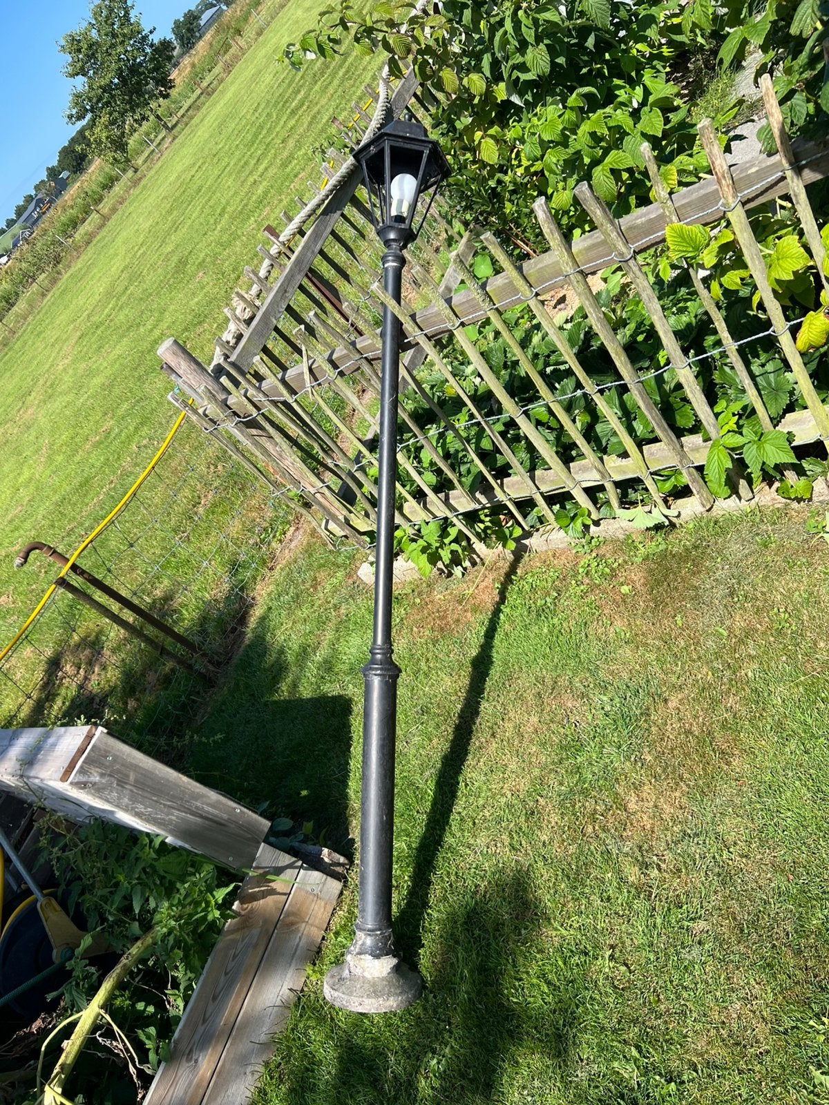 Lantaarn voor buiten, Ophalen, Gebruikt, Staande lamp, Netvoeding