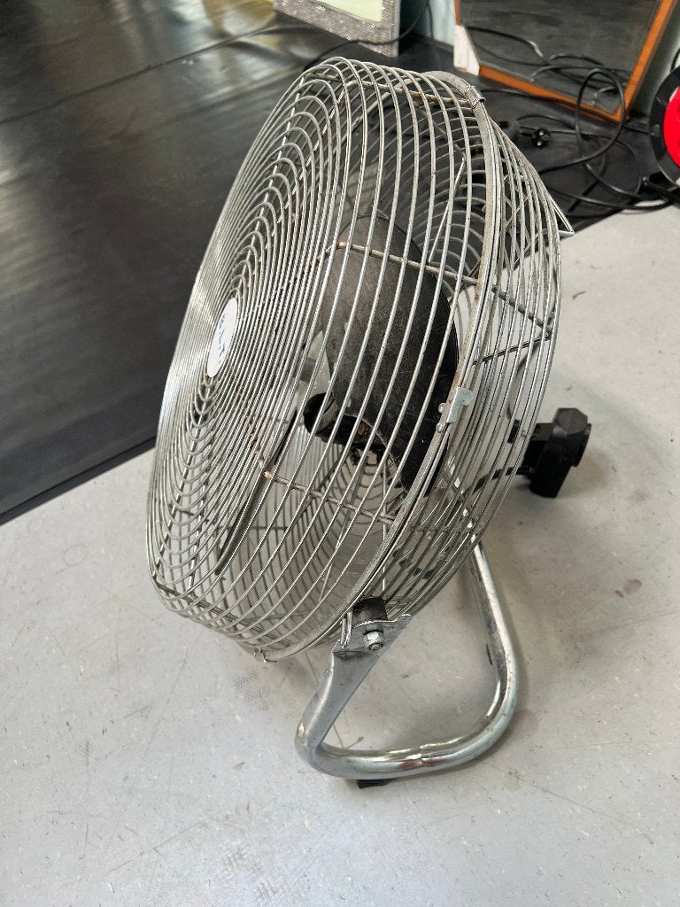 Vloerventilator 50 cm Metaal, Ophalen, Gebruikt, Vloerventilator