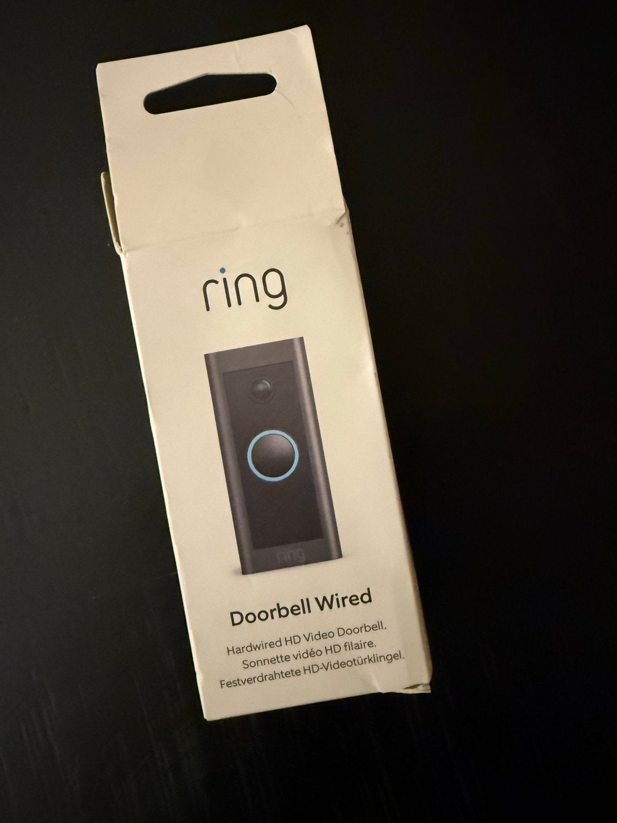 Ring Doorbell Wired - Nieuw in doos, Ophalen of Verzenden, Bewegingsdetectiesensor, Nieuw, Bedraad
