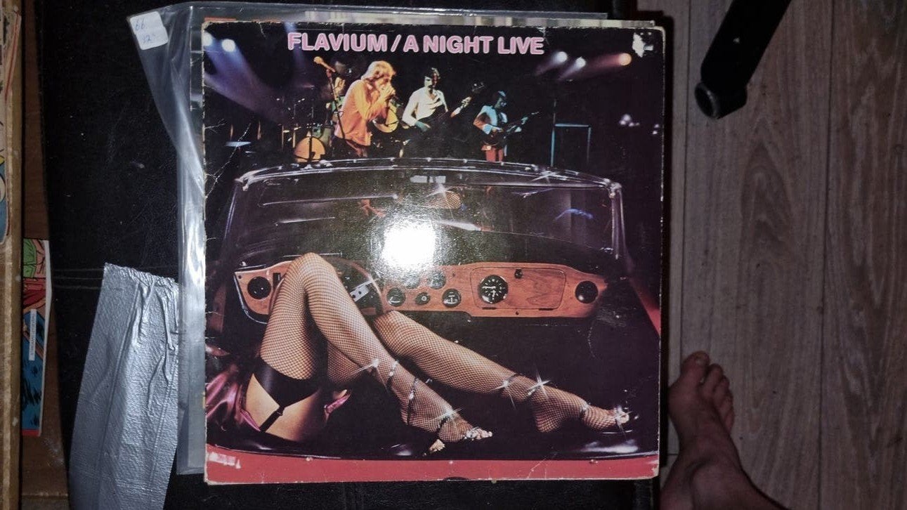 Flavium - A Night Live LP (Pop, Rock), Ophalen of Verzenden, Gebruikt, 12 inch, LP