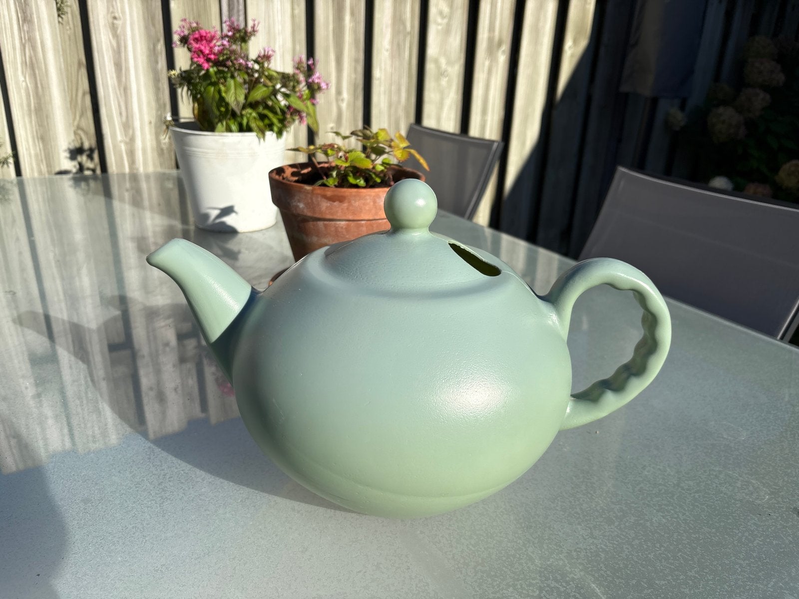 Grote kunststof plantengieter, onbeschadigd, Tuin en Terras, Ophalen of Verzenden, Zo goed als nieuw, Kunststof