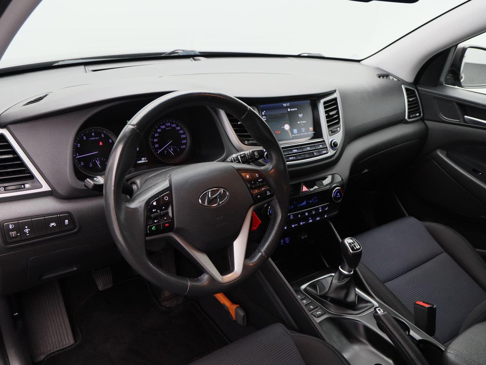 Hyundai Tucson 1.6 GDi 132Pk Comfort | Stoelverwarming | Tre, Voorwielaandrijving, Stof, Gebruikt, 4 cilinders