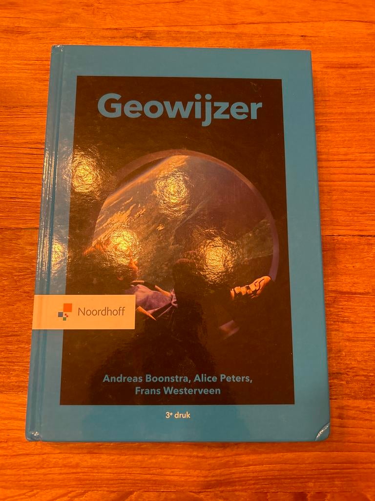 Geowijzer 3e druk - Aardrijkskunde leerboek Noordhoff, Boeken, Studieboeken en Cursussen, Gelezen, Overige niveaus, Beta, Verzenden