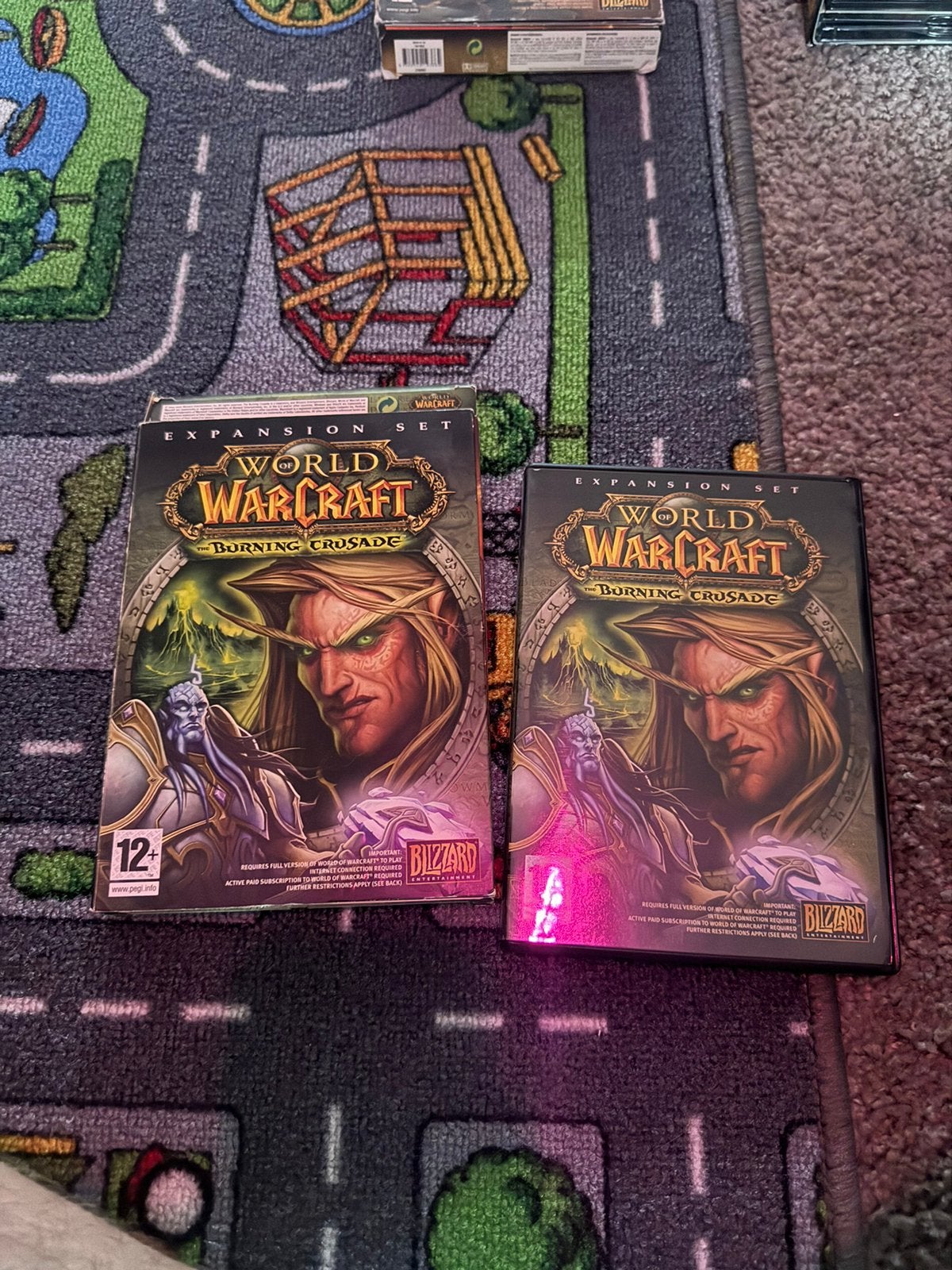 World of warcraft the burning crusade, Spelcomputers en Games, Games | Pc, 1 speler, Ophalen of Verzenden, Zo goed als nieuw, Role Playing Game (Rpg)